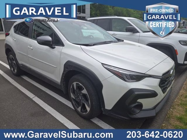 2024 Crystal White Pearl Subaru Crosstrek Limited AWD SUV