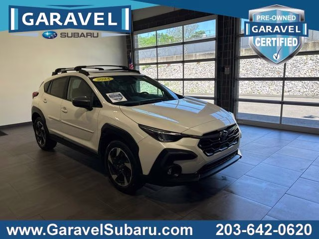 2024 Crystal White Pearl Subaru Crosstrek Limited AWD SUV