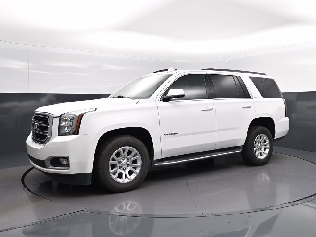 2020 Summit White GMC Yukon SLT RWD SUV