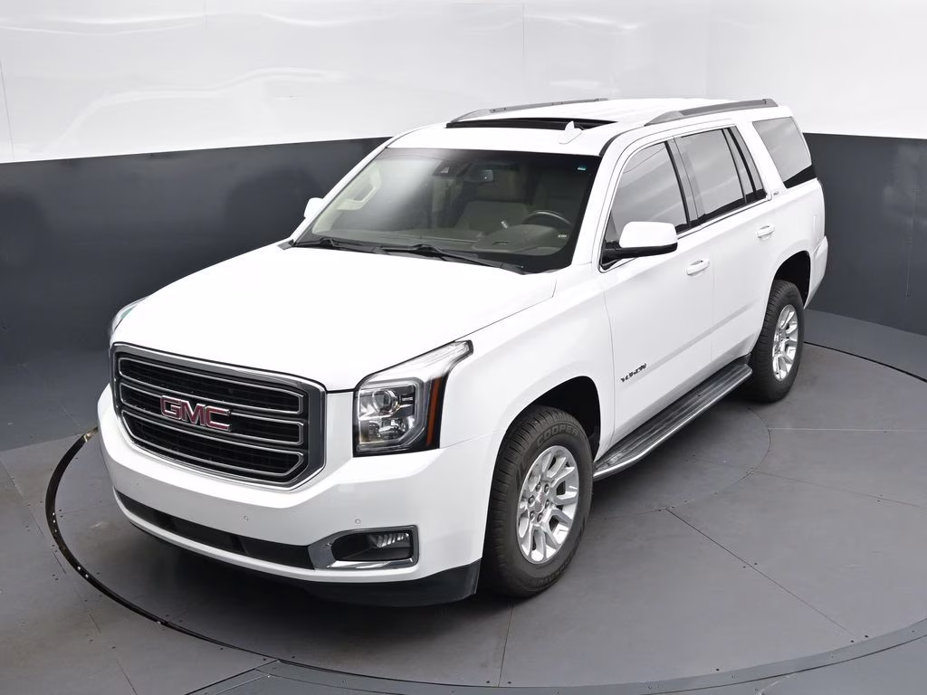 2020 Summit White GMC Yukon SLT RWD SUV