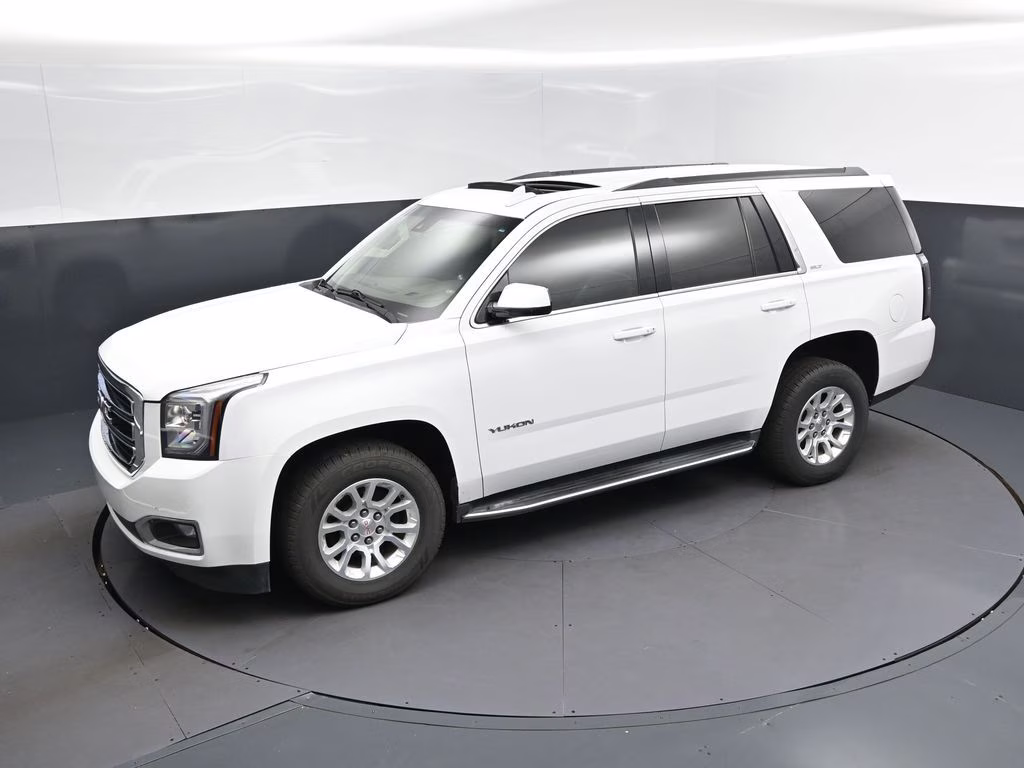 2020 Summit White GMC Yukon SLT RWD SUV