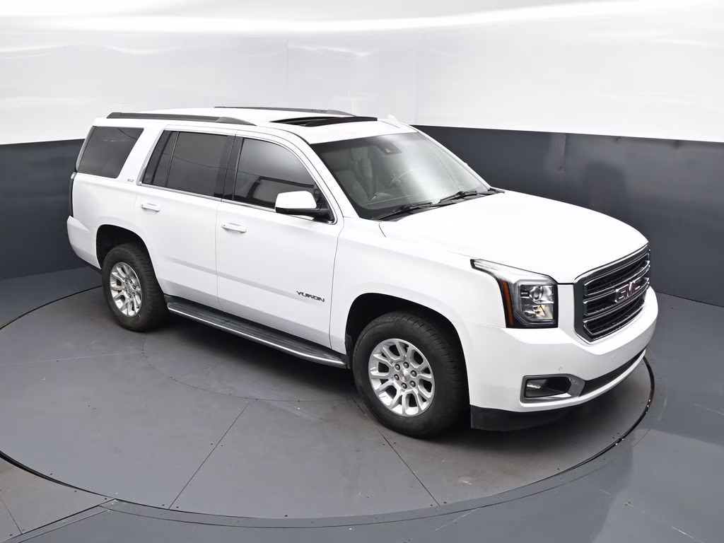 2020 Summit White GMC Yukon SLT RWD SUV
