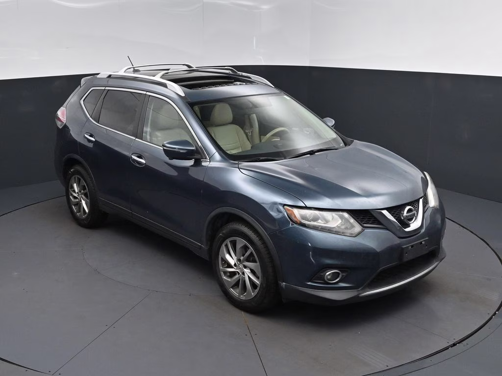 2014 Graphite Blue Nissan Rogue SL FWD SUV