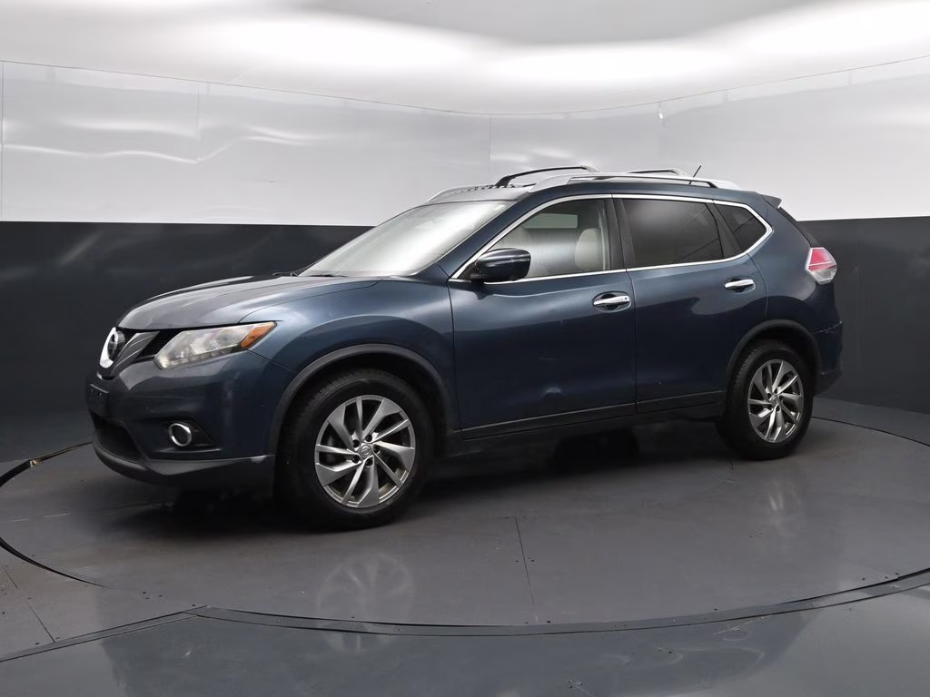 2014 Graphite Blue Nissan Rogue SL FWD SUV