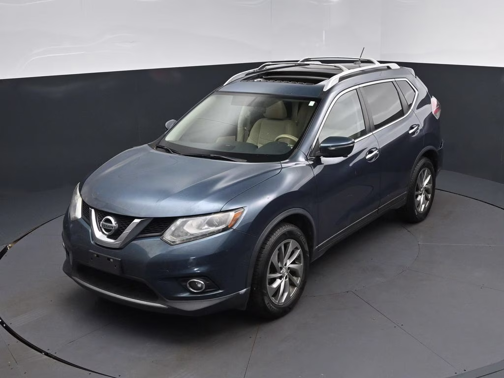 2014 Graphite Blue Nissan Rogue SL FWD SUV