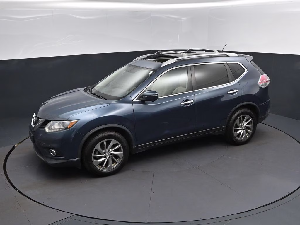2014 Graphite Blue Nissan Rogue SL FWD SUV
