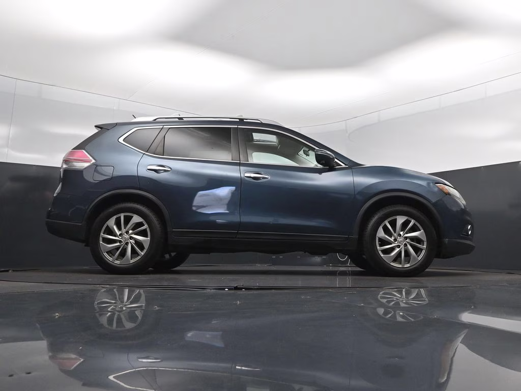 2014 Graphite Blue Nissan Rogue SL FWD SUV