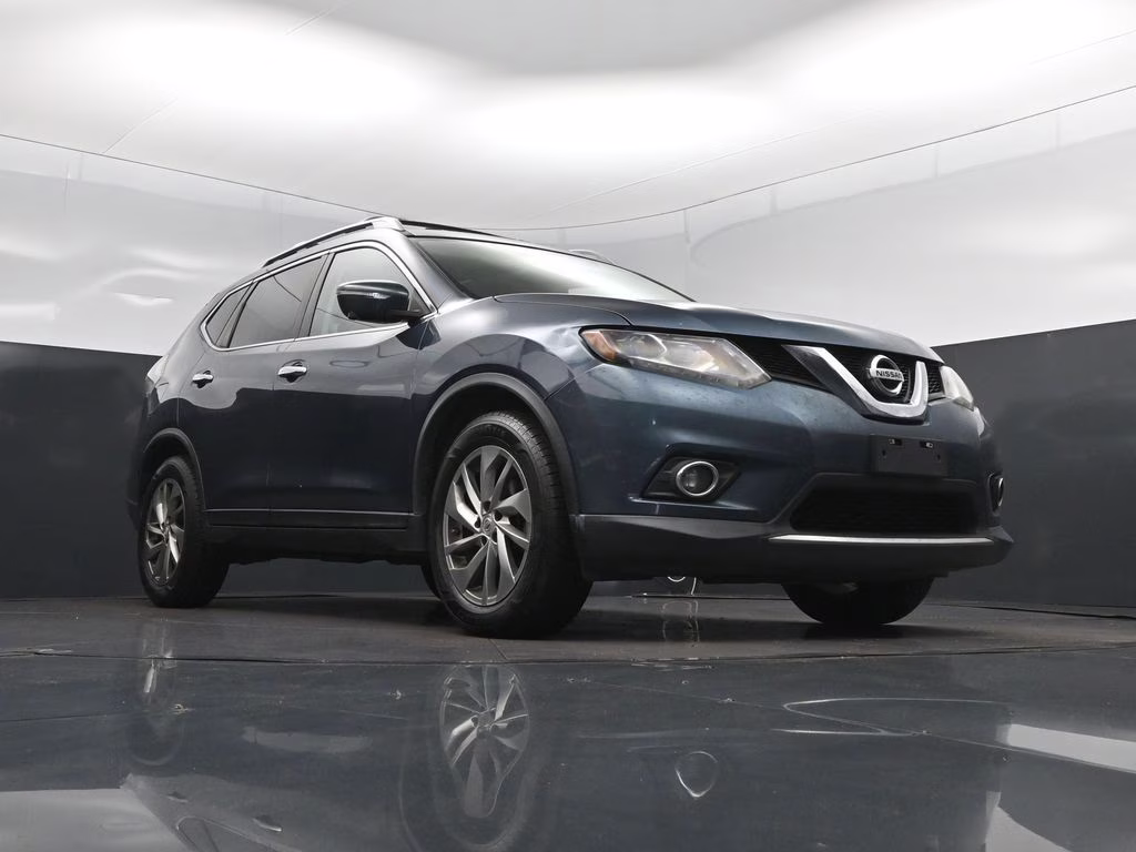 2014 Graphite Blue Nissan Rogue SL FWD SUV