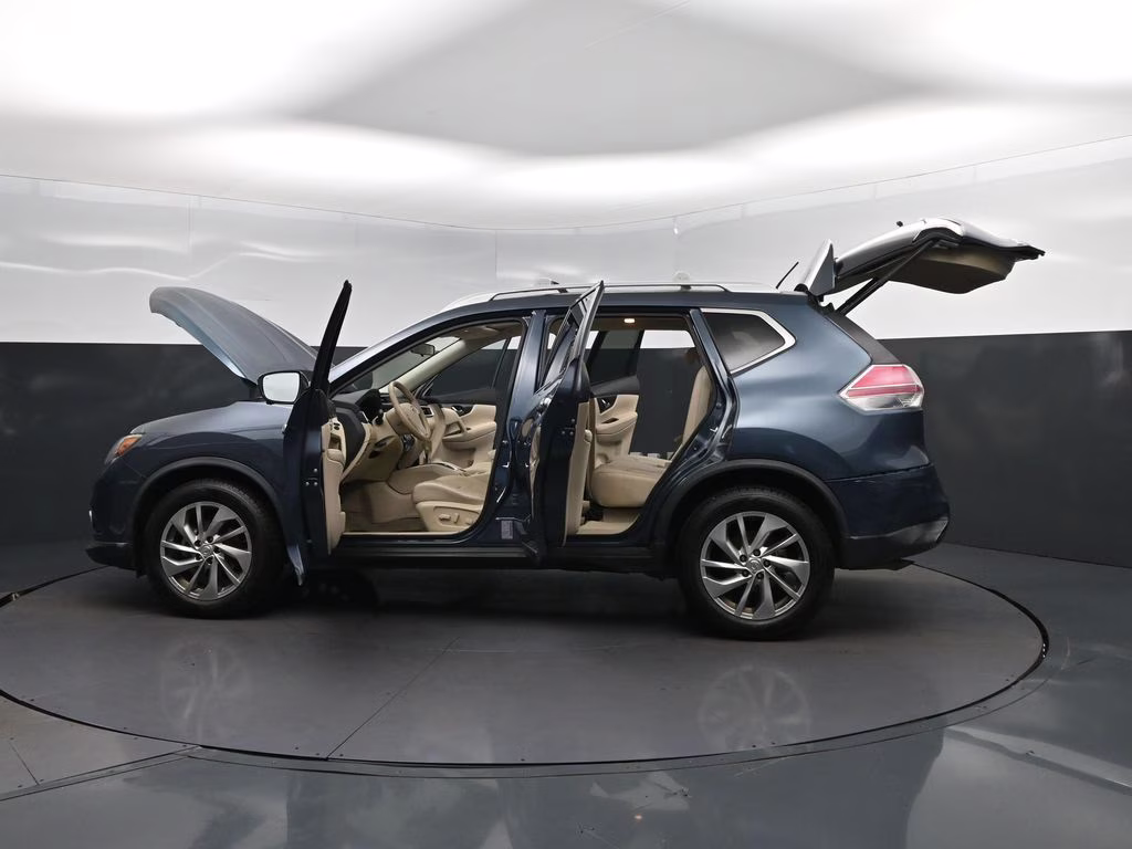 2014 Graphite Blue Nissan Rogue SL FWD SUV