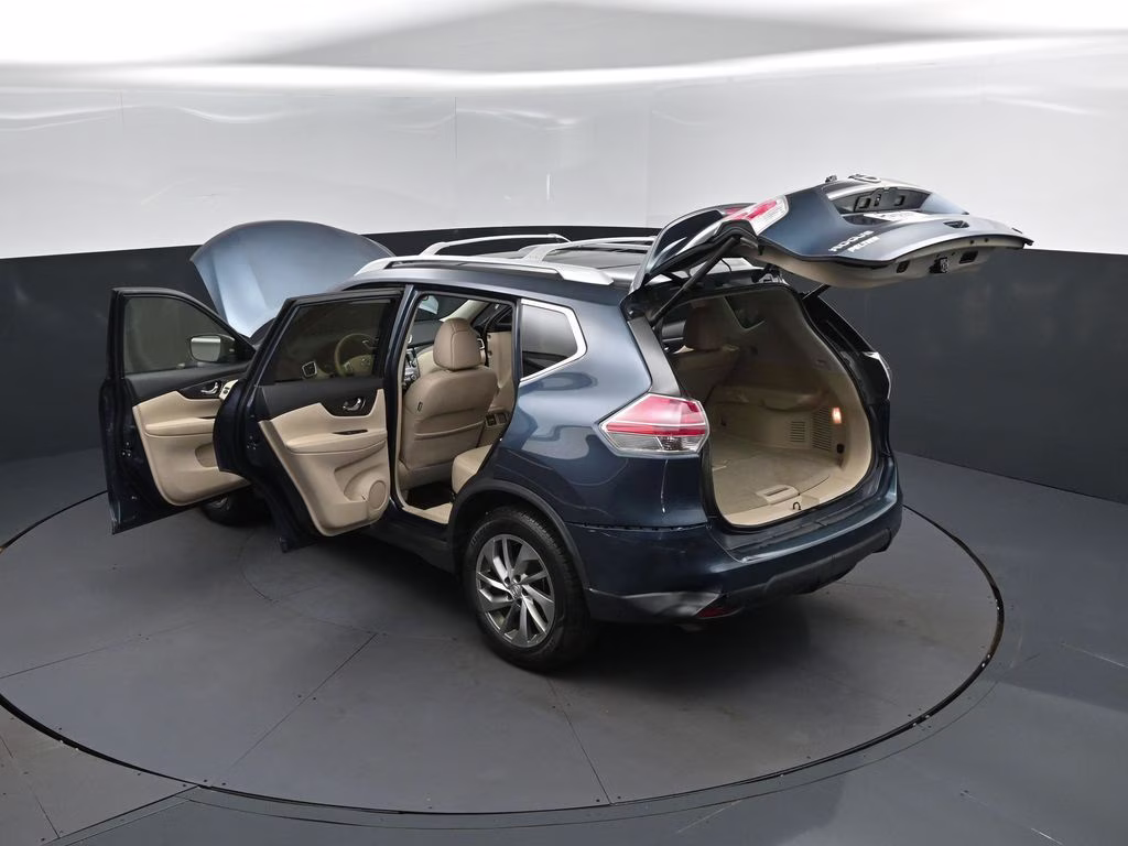 2014 Graphite Blue Nissan Rogue SL FWD SUV