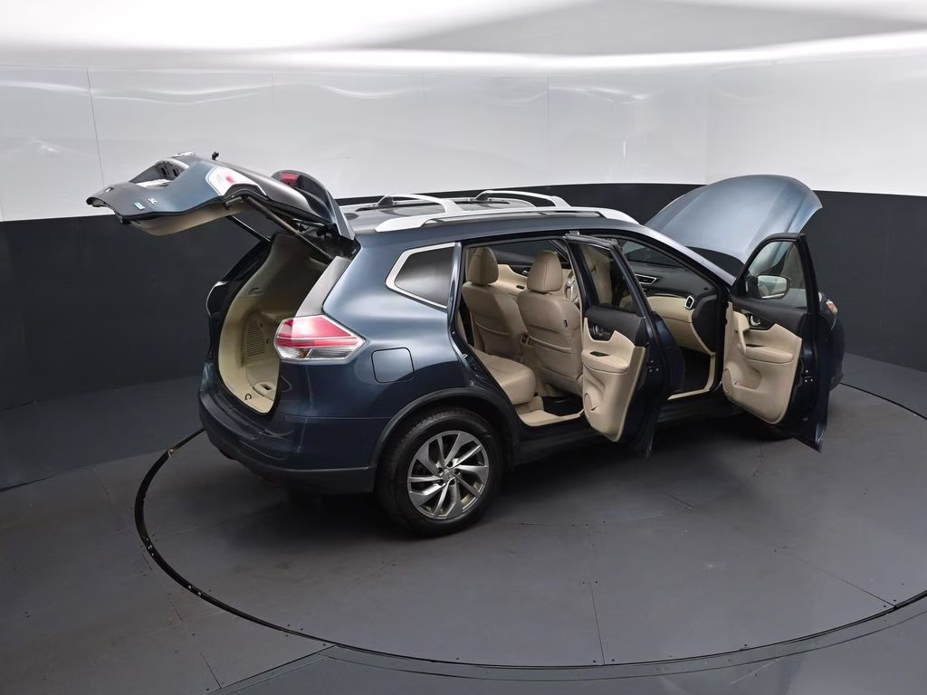 2014 Graphite Blue Nissan Rogue SL FWD SUV