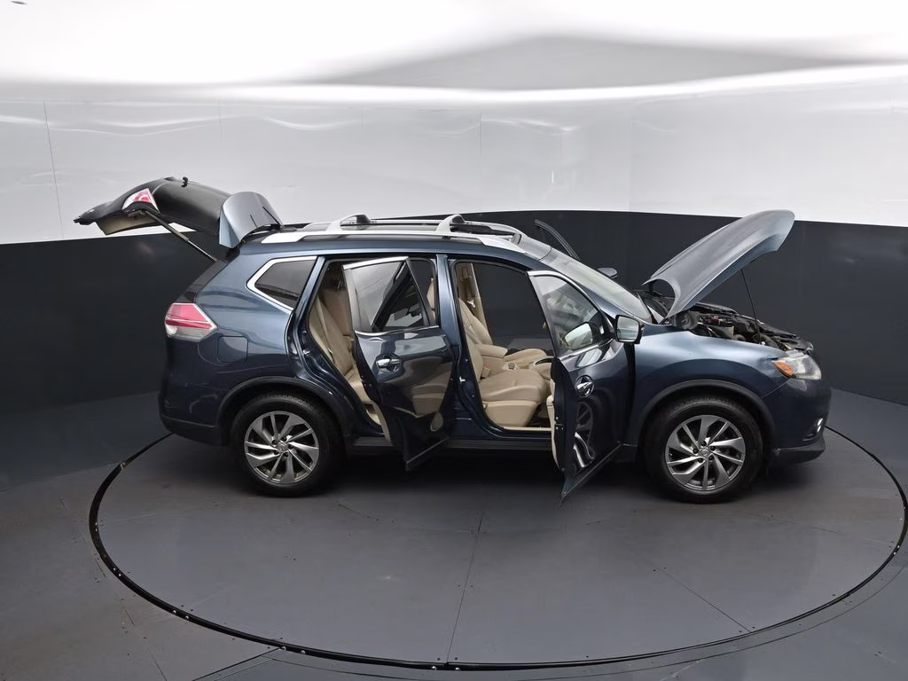 2014 Graphite Blue Nissan Rogue SL FWD SUV