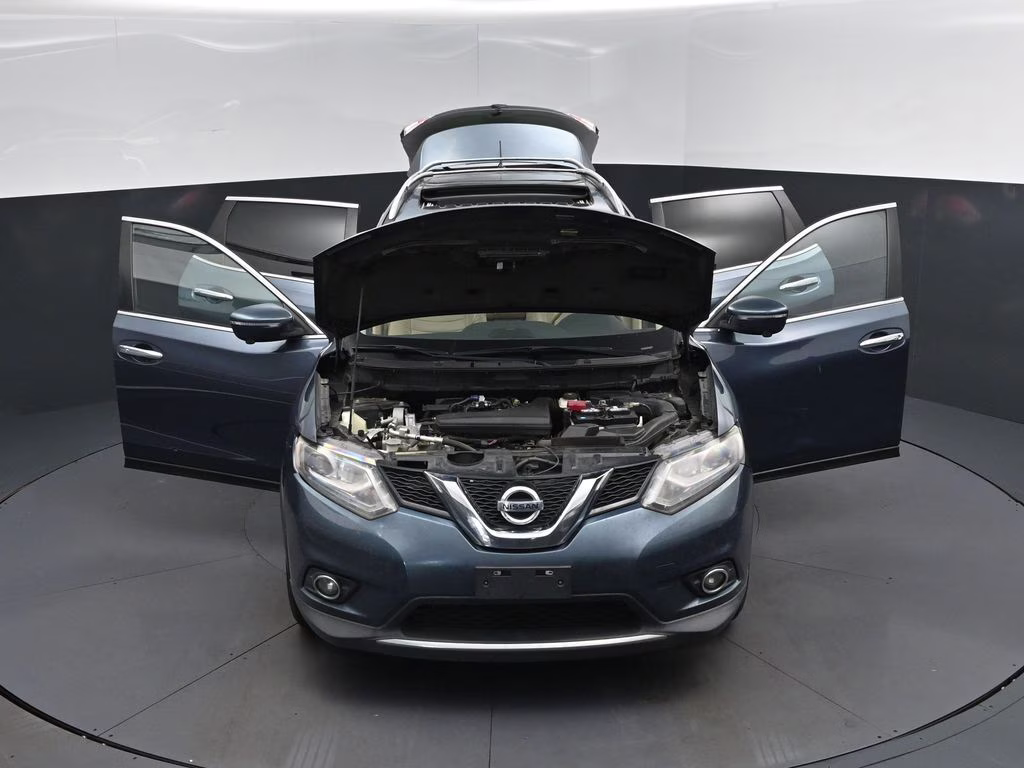 2014 Graphite Blue Nissan Rogue SL FWD SUV