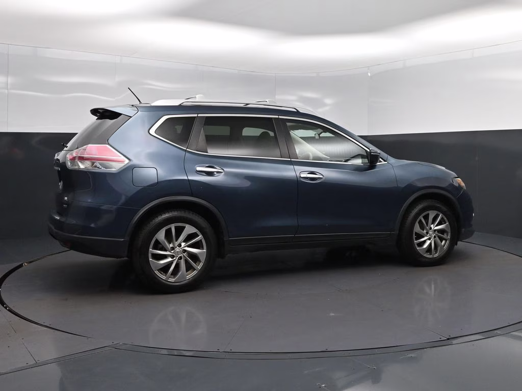 2014 Graphite Blue Nissan Rogue SL FWD SUV