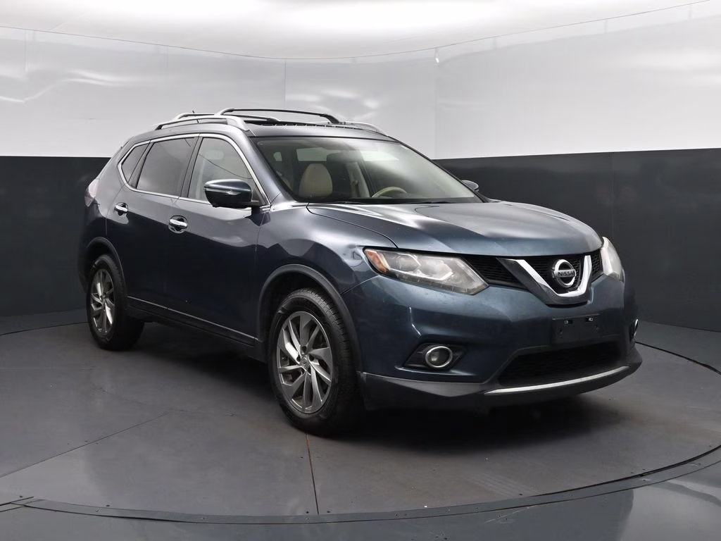 2014 Graphite Blue Nissan Rogue SL FWD SUV
