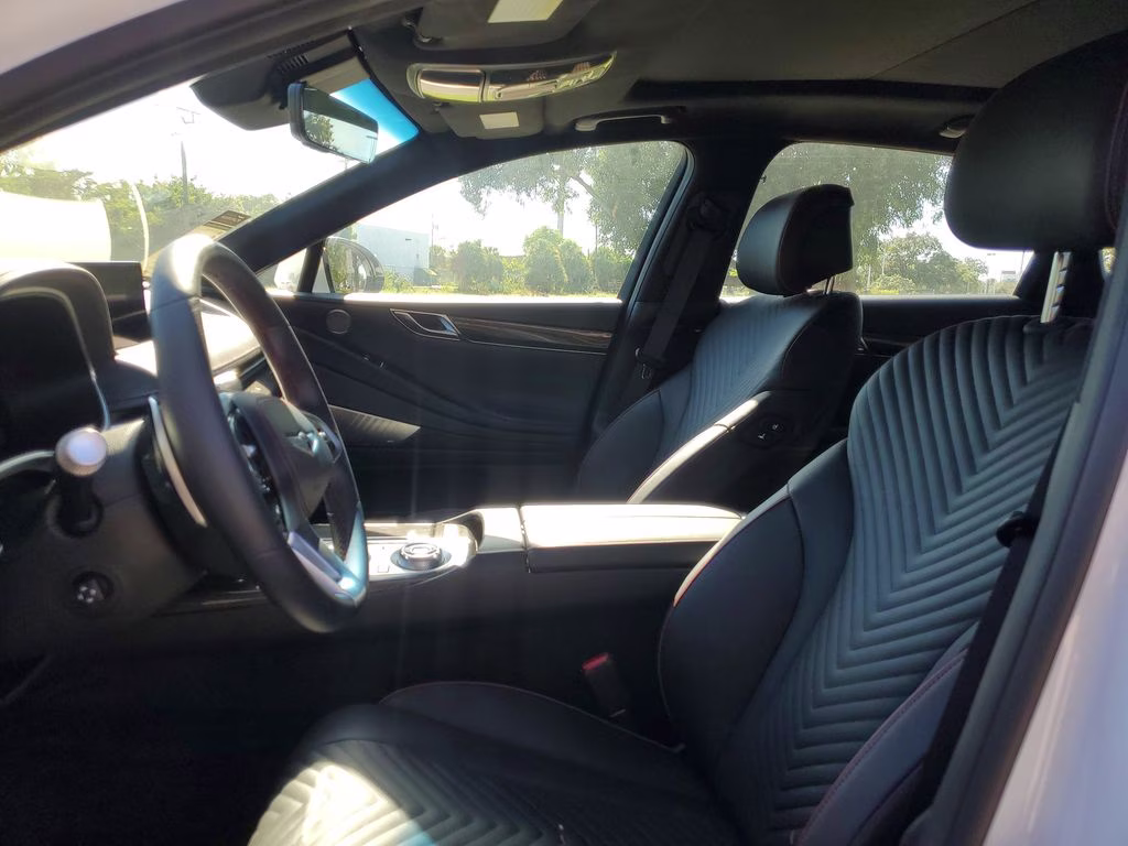 2024 Alta White Genesis G80 3.5T Sport AWD Sedan