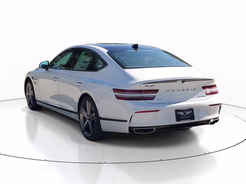 2024 Alta White Genesis G80 3.5T Sport AWD Sedan