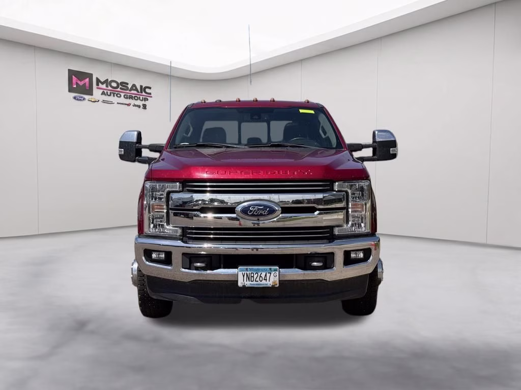 2017 Ruby Red Metallic Ford Super Duty F-350 DRW Lariat 4X4 Truck