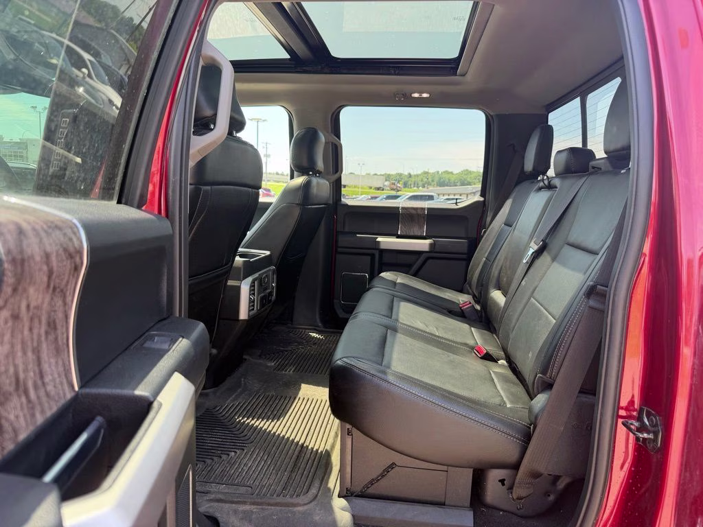 2017 Ruby Red Metallic Ford Super Duty F-350 DRW Lariat 4X4 Truck