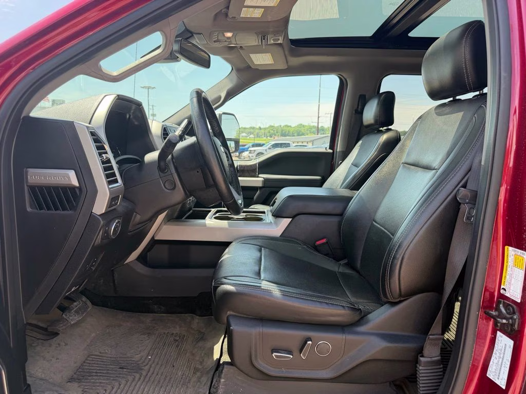2017 Ruby Red Metallic Ford Super Duty F-350 DRW Lariat 4X4 Truck