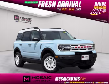 2023 Blue Ford Bronco Sport Heritage 4X4 SUV