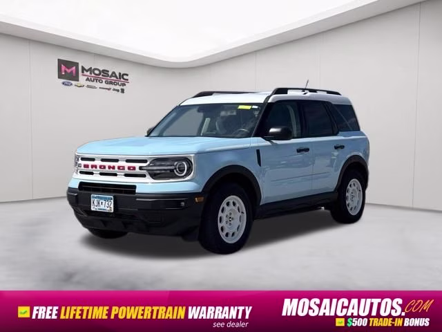 2023 Blue Ford Bronco Sport Heritage 4X4 SUV