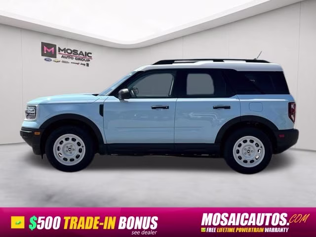 2023 Blue Ford Bronco Sport Heritage 4X4 SUV