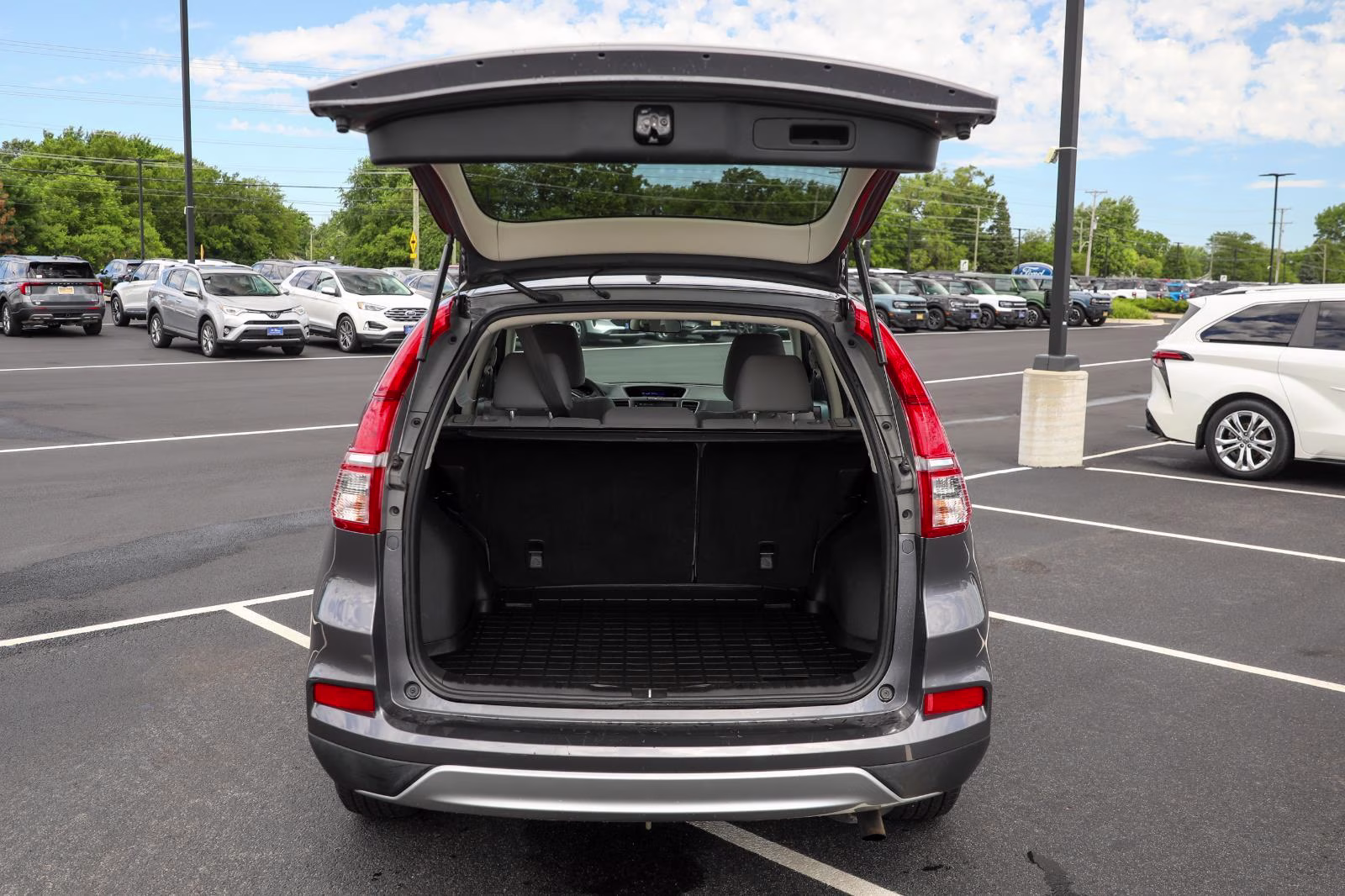 2016 Modern Steel Metallic Honda CR-V EX AWD SUV