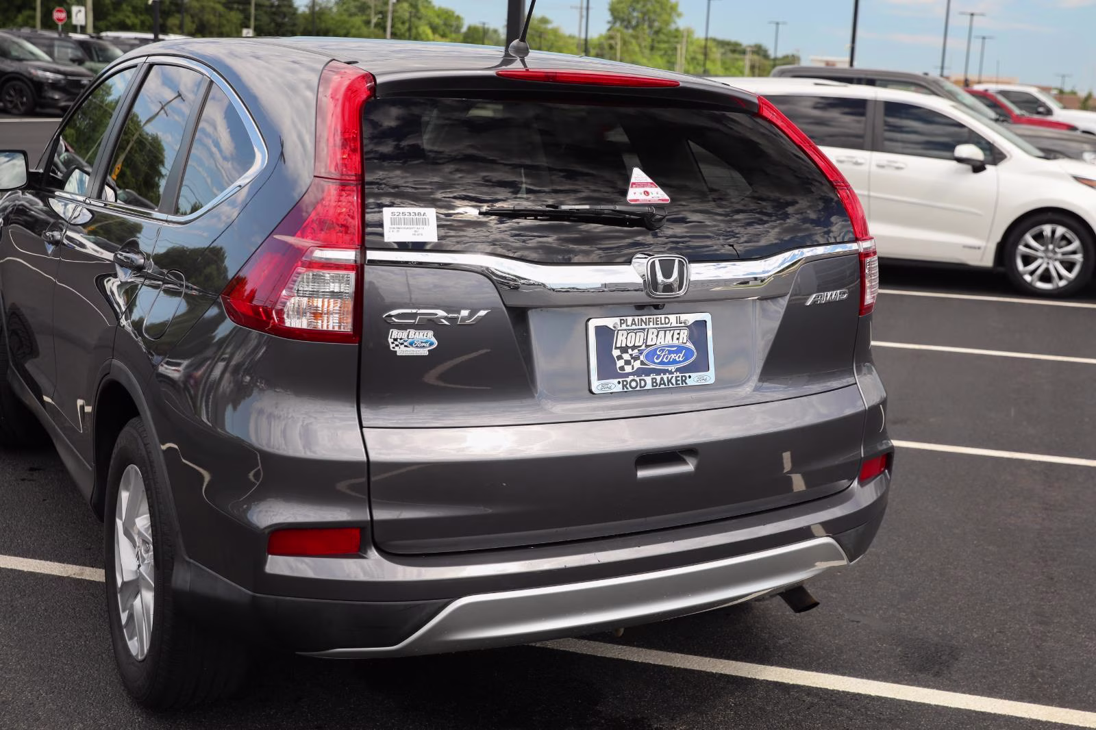 2016 Modern Steel Metallic Honda CR-V EX AWD SUV
