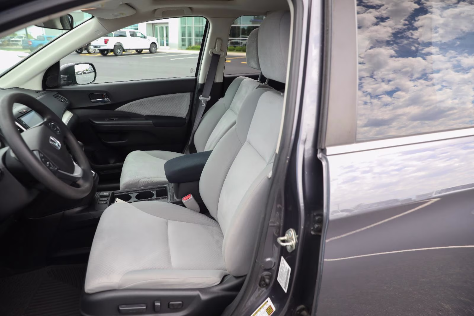 2016 Modern Steel Metallic Honda CR-V EX AWD SUV