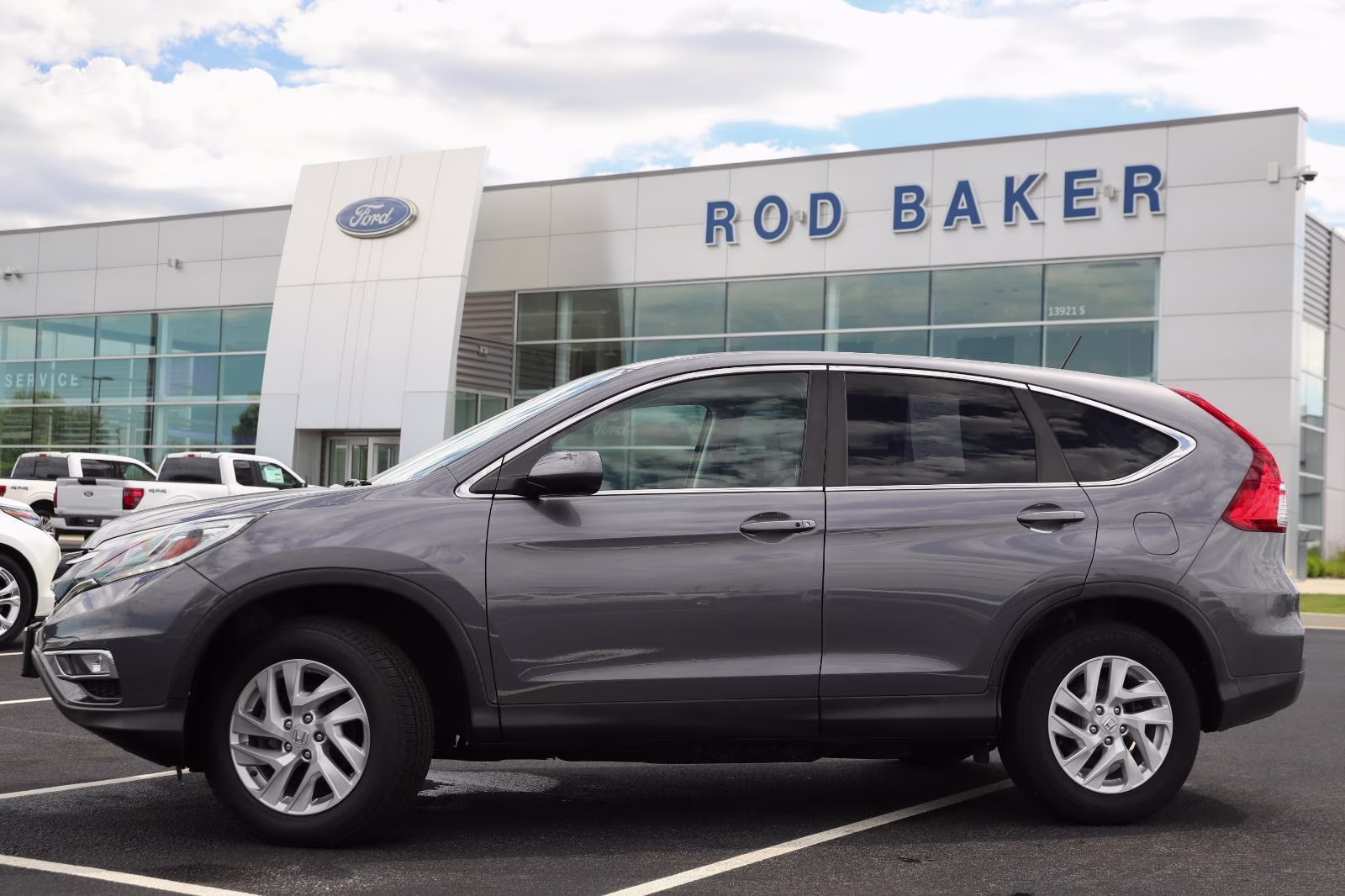 2016 Modern Steel Metallic Honda CR-V EX AWD SUV