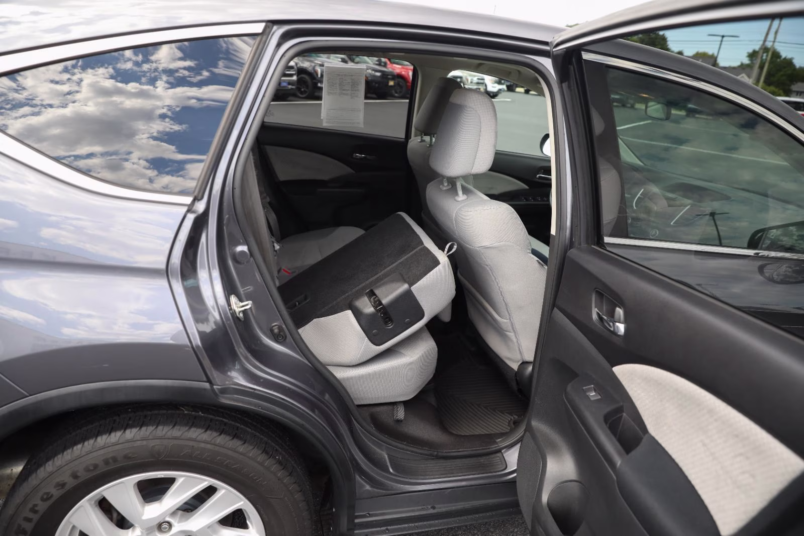 2016 Modern Steel Metallic Honda CR-V EX AWD SUV