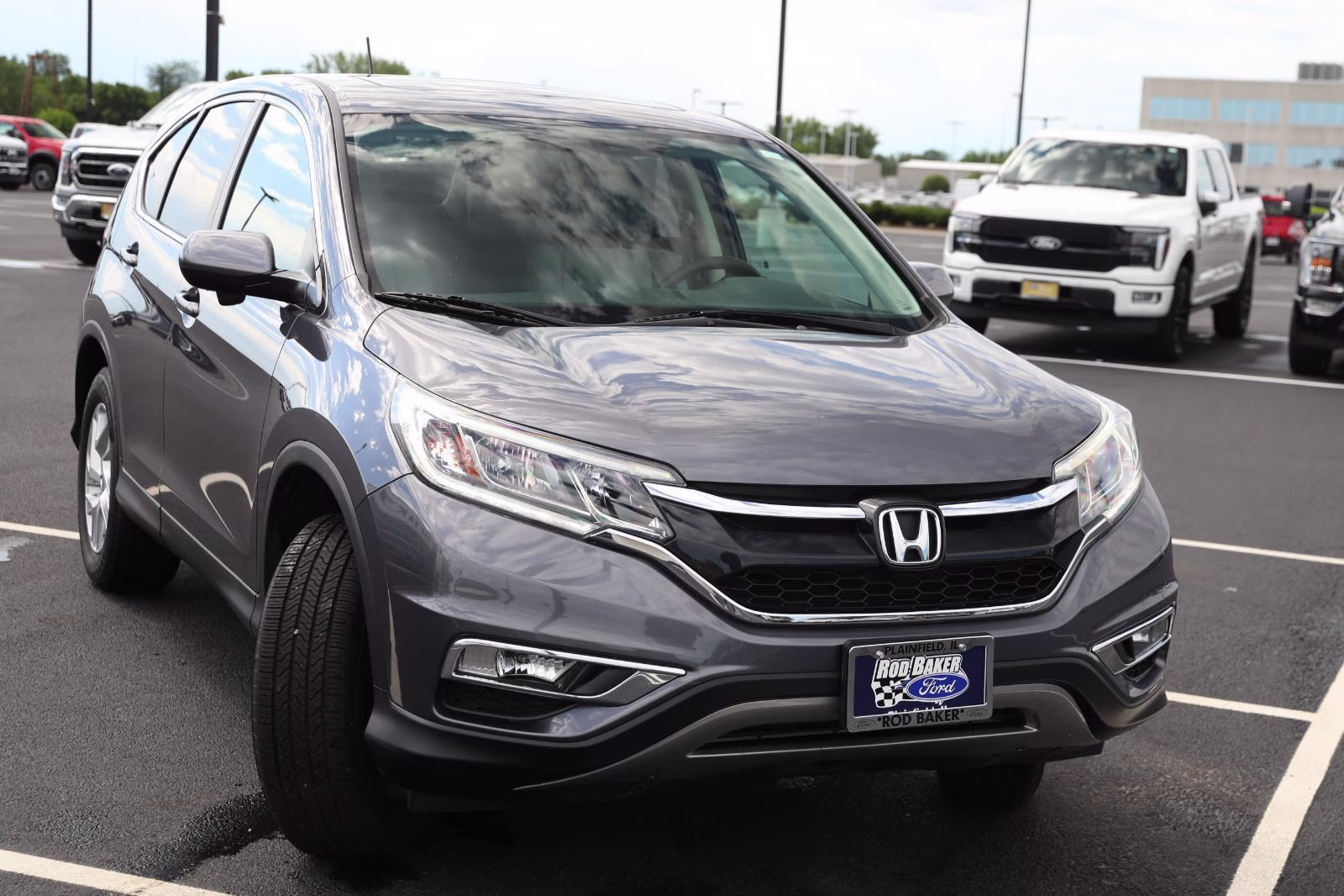 2016 Modern Steel Metallic Honda CR-V EX AWD SUV