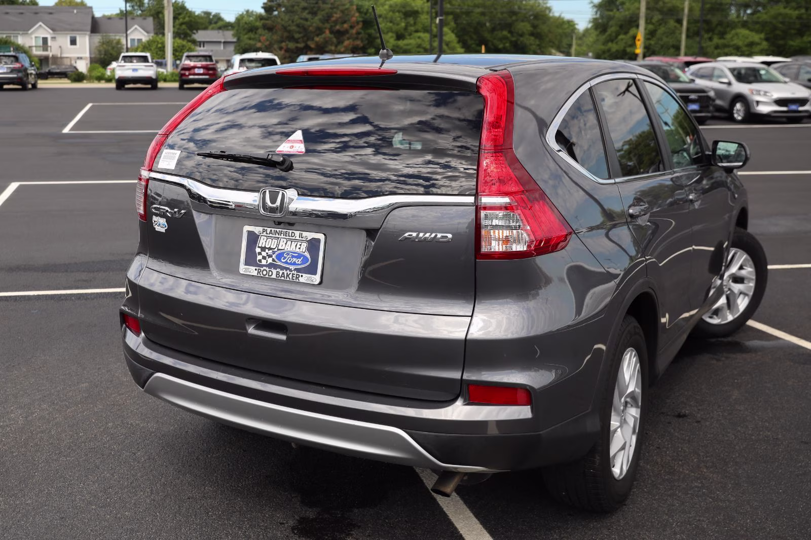 2016 Modern Steel Metallic Honda CR-V EX AWD SUV