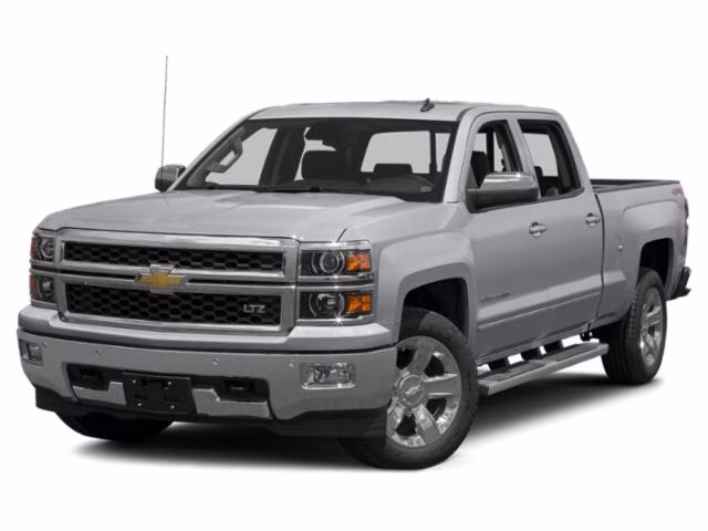 2015 Silver Ice Metallic Chevrolet Silverado 1500 LT 4X4 Truck