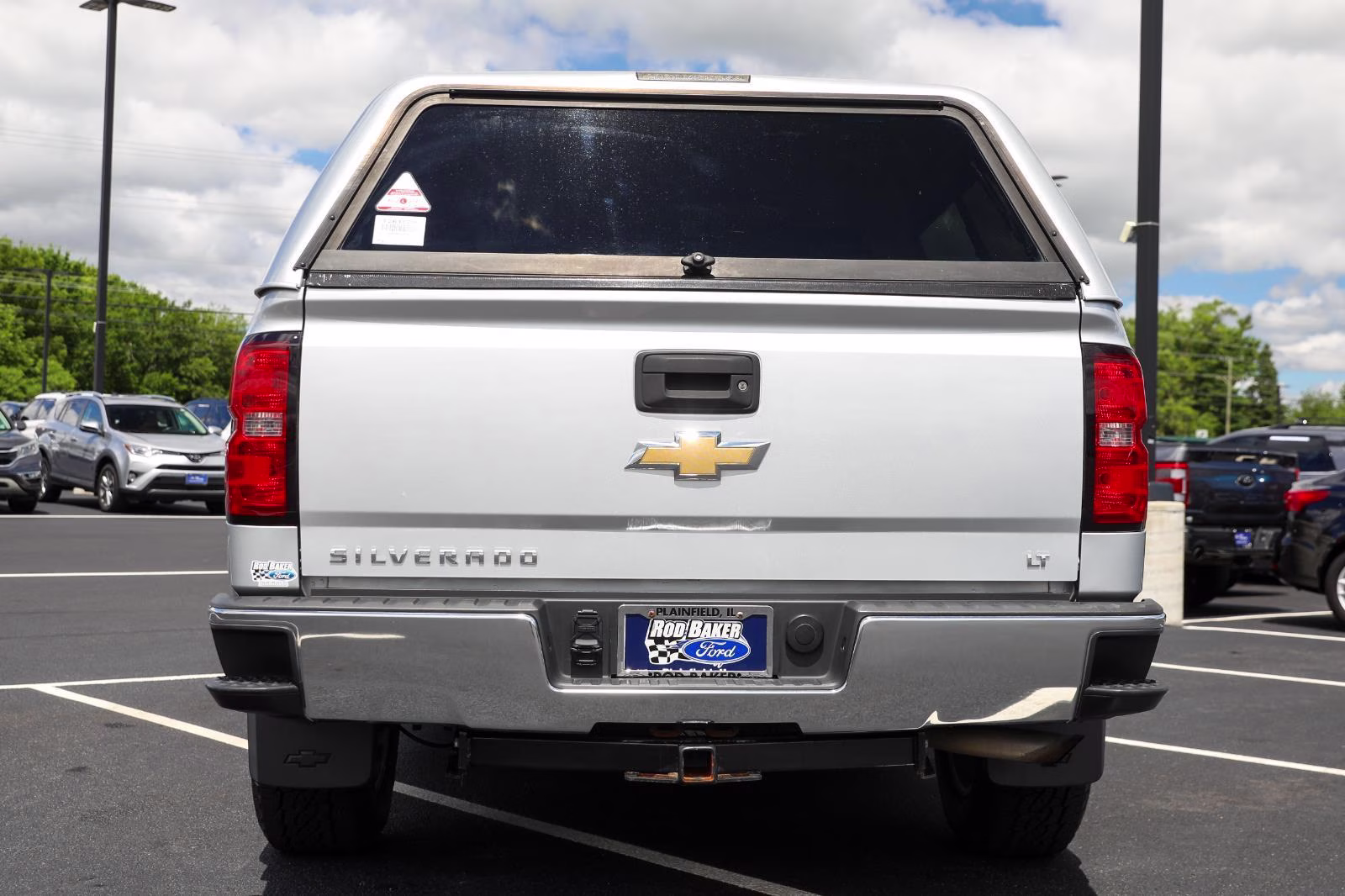 2015 Silver Ice Metallic Chevrolet Silverado 1500 LT 4X4 Truck