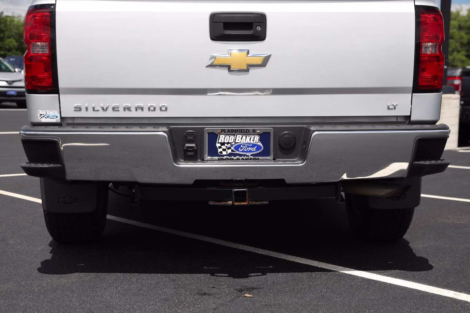 2015 Silver Ice Metallic Chevrolet Silverado 1500 LT 4X4 Truck