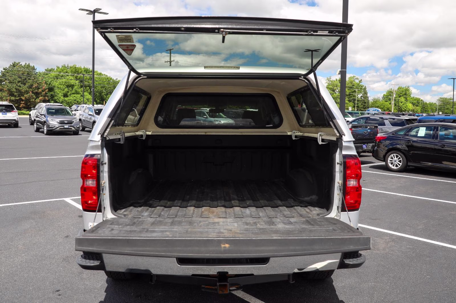 2015 Silver Ice Metallic Chevrolet Silverado 1500 LT 4X4 Truck