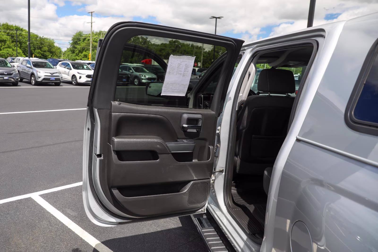 2015 Silver Ice Metallic Chevrolet Silverado 1500 LT 4X4 Truck