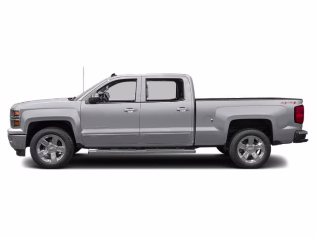 2015 Silver Ice Metallic Chevrolet Silverado 1500 LT 4X4 Truck