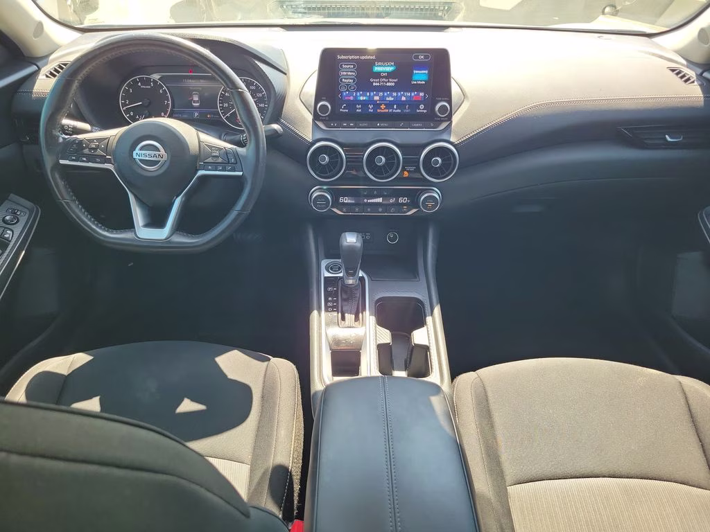 2023 Brilliant Silver Metallic Nissan Sentra SV FWD Sedan