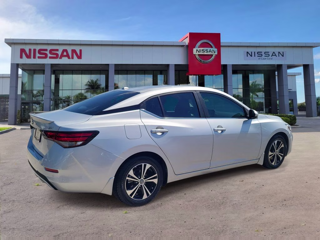 2023 Brilliant Silver Metallic Nissan Sentra SV FWD Sedan