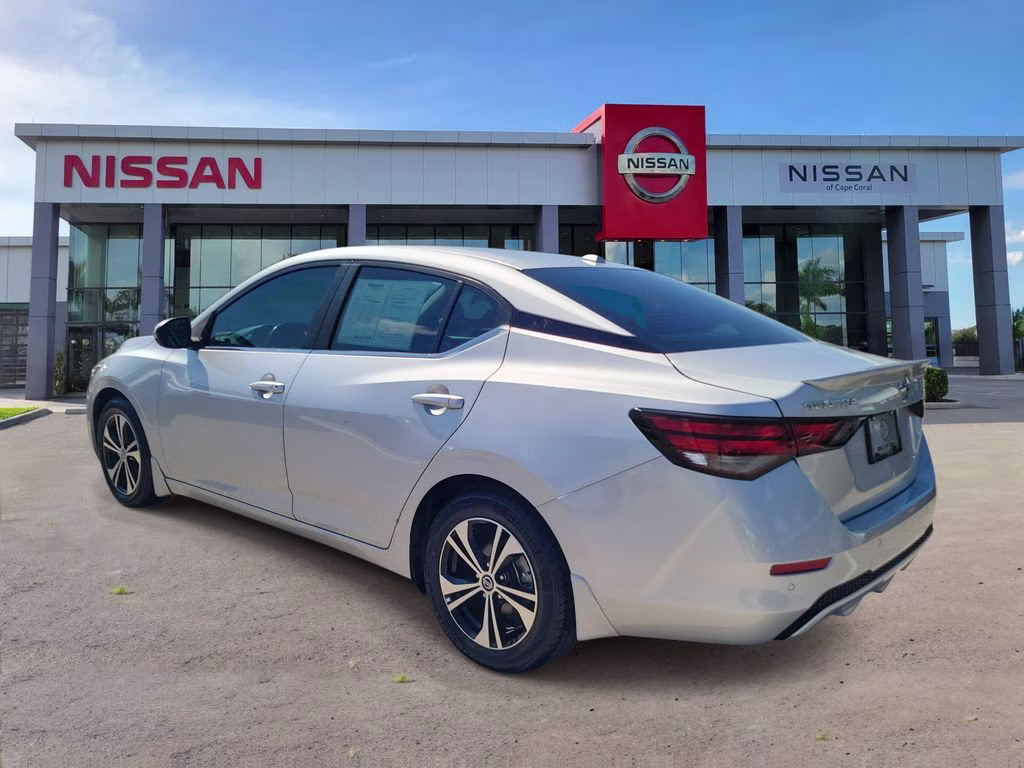 2023 Brilliant Silver Metallic Nissan Sentra SV FWD Sedan