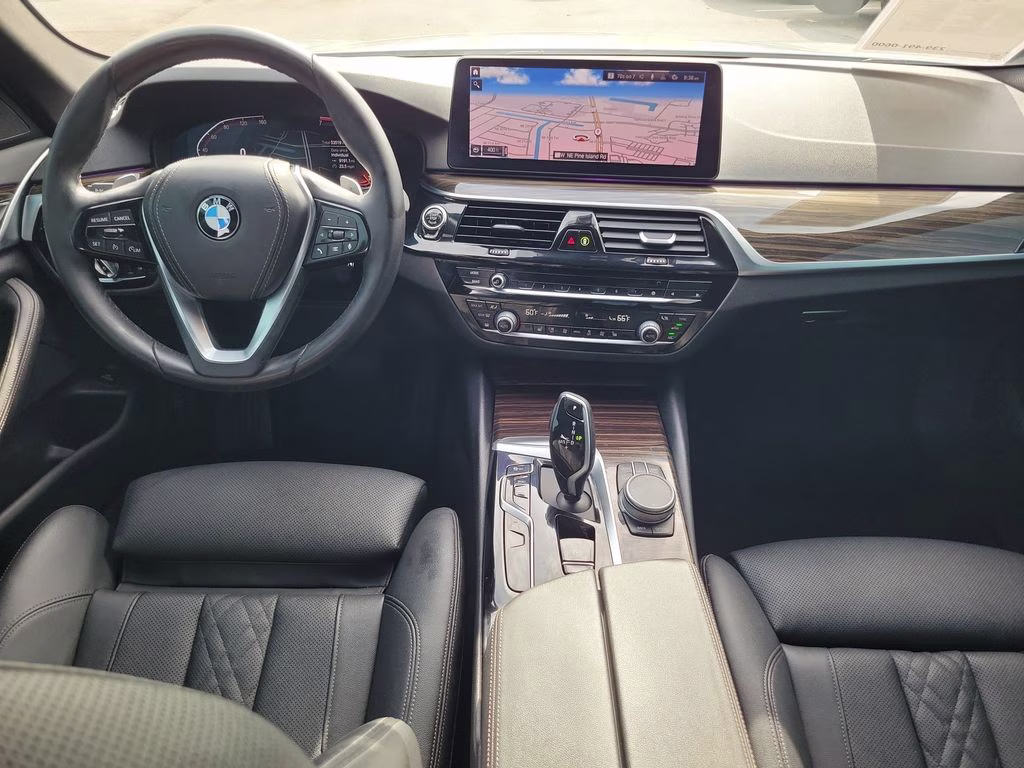 2021 Alpine White BMW 5 Series 530i RWD Sedan