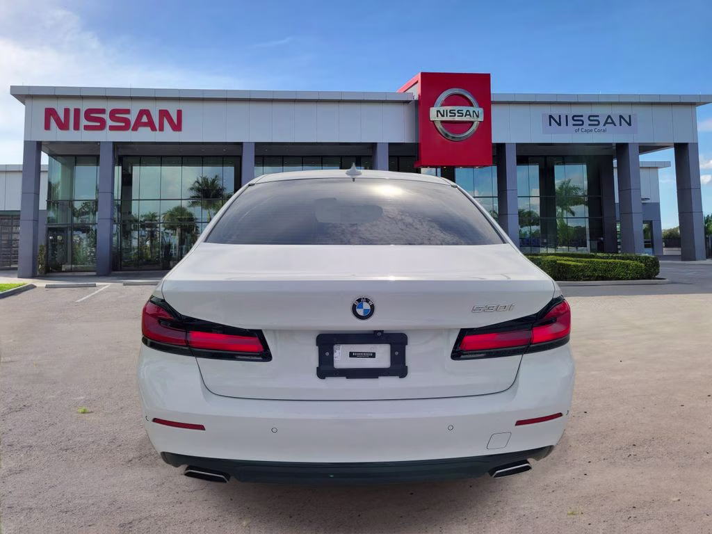 2021 Alpine White BMW 5 Series 530i RWD Sedan