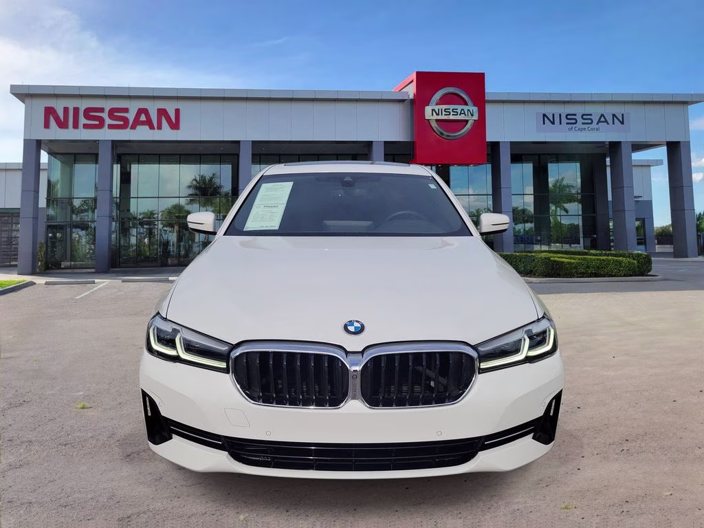 2021 Alpine White BMW 5 Series 530i RWD Sedan