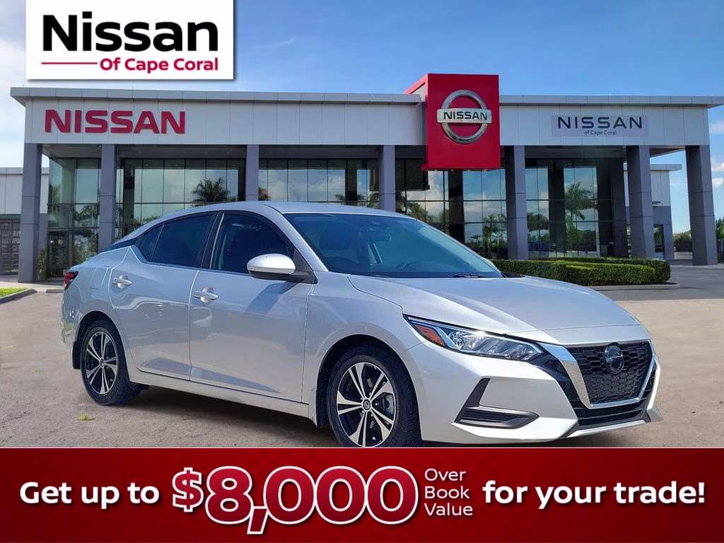 2023 Brilliant Silver Metallic Nissan Sentra SV FWD Sedan