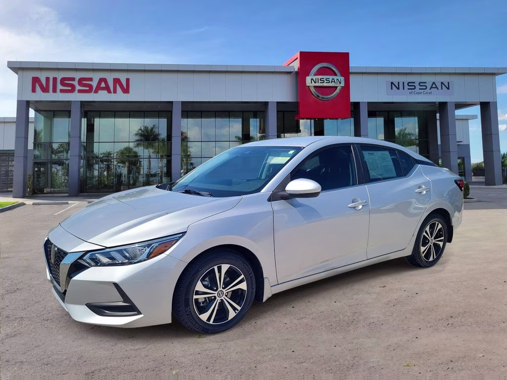 2023 Brilliant Silver Metallic Nissan Sentra SV FWD Sedan