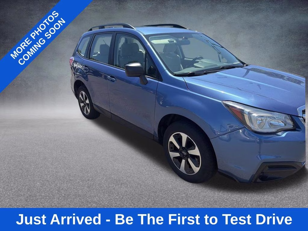 2018 Quartz Blue Pearl Subaru Forester 2.5i AWD SUV