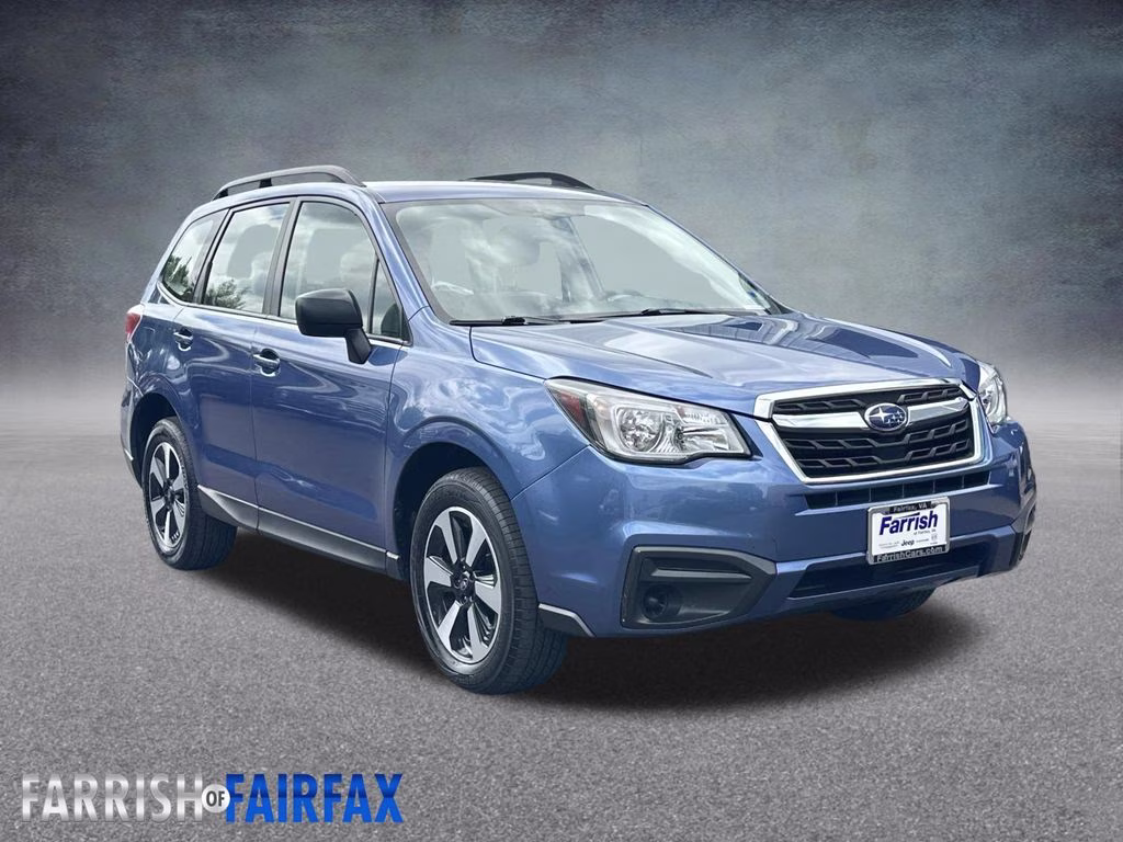 2018 Quartz Blue Pearl Subaru Forester 2.5i AWD SUV